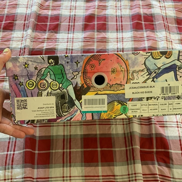 Vintage Jeffrey Campbell platform chunky heels 36 preowned fits like a 5.5 6 - Picture 12 of 13